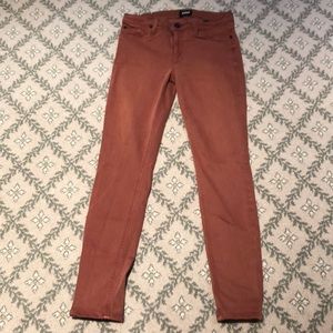 Hudson Burnt Orange Skinny Jeans